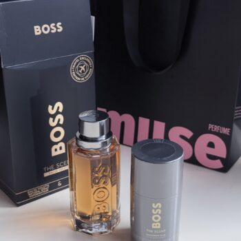 GIFT SET 2 MÓN HUGO BOSS THE SCENT EDT FOR HIM